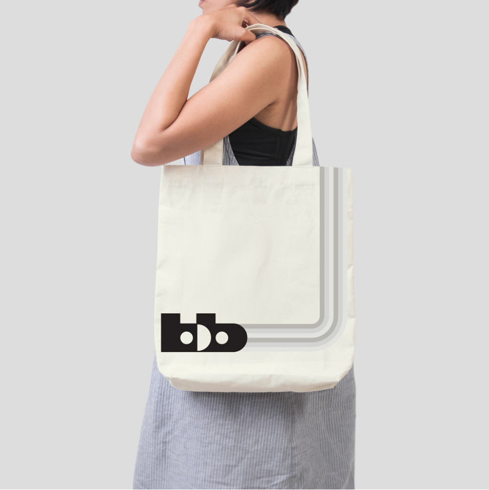 BB STRIPE TOTE BAG