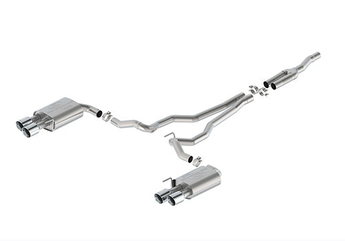 2024 - 2025 Mustang 2.3L Extreme Non-Active W/GT Valance -  Chrome Tip