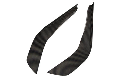 Ford Mustang GT S650 Carbon Fiber Front Bumper Canards 2024 - Current (does not fit Dark Horse bumper)