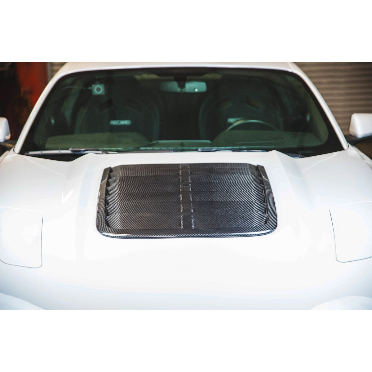 Carbon Fiber Hood Vent - Ford Mustang S550 2015 - 2017