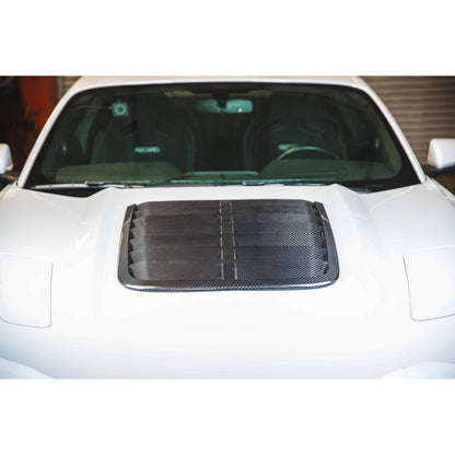 Carbon Fiber Hood Vent - Ford Mustang S550 2015 - 2017