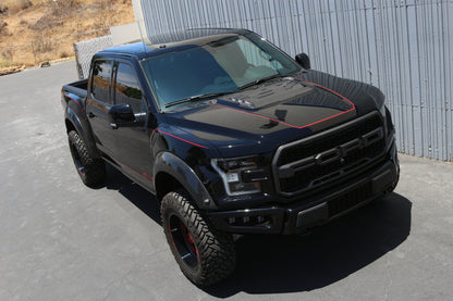 Carbon Fiber Ford F-150 Raptor Hood Vent 2017-2020