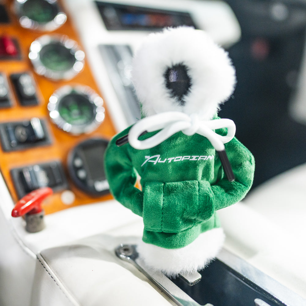 Car Shifter Hoodie Cover - Green