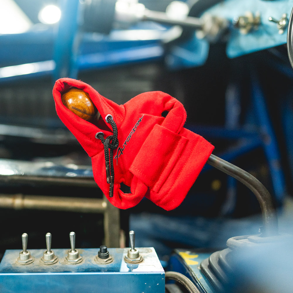 Car Shifter Hoodie Cover - Red
