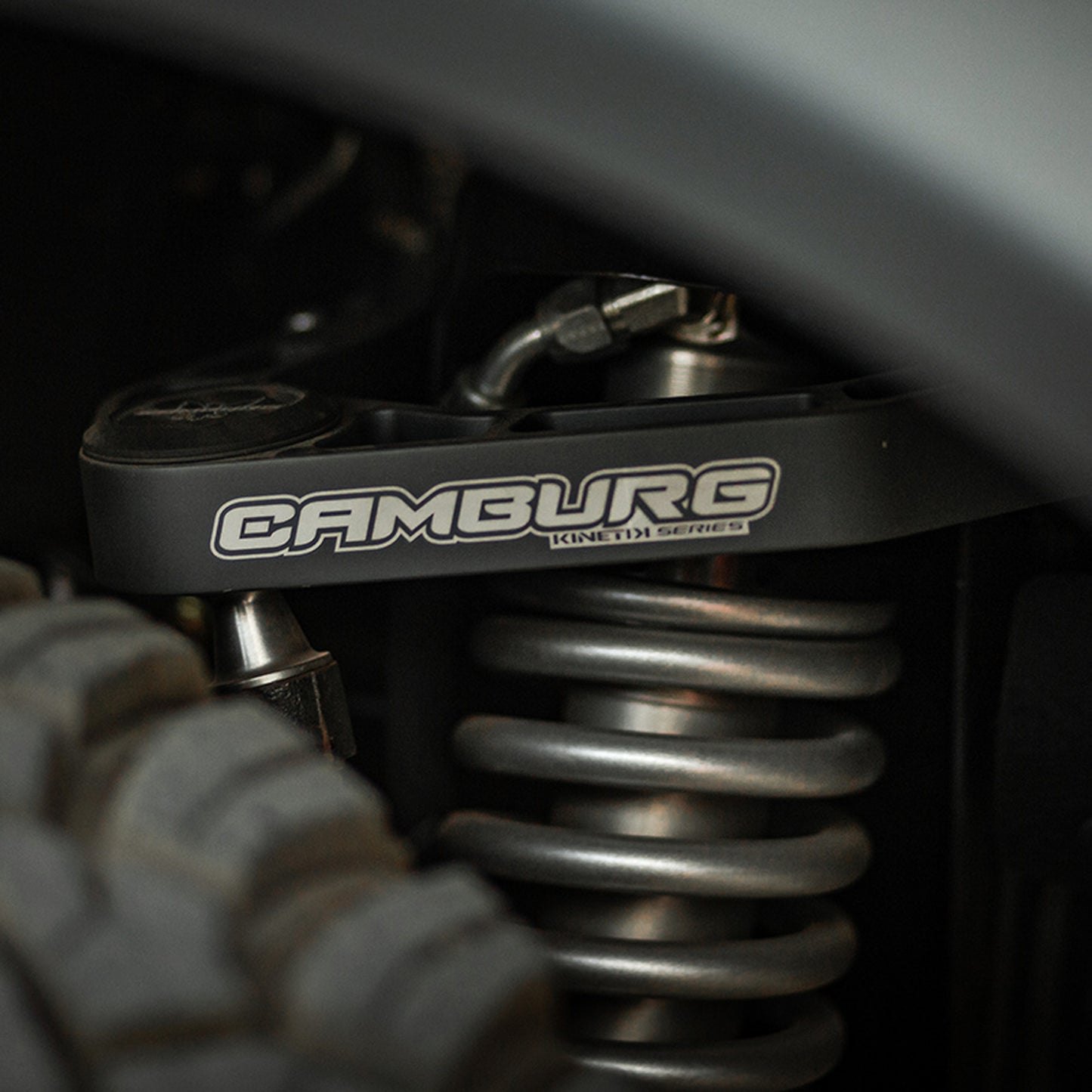 Camburg Engineering 2021-2025 Ford Bronco Excludes Raptor Gray KINETIK Series Control Arm Kit