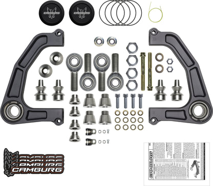 Camburg Engineering 2WD/4WD 2019-2023 Ford Ranger Gray KINETIK Series Control Arm Kit