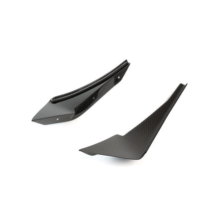 Ford Mustang S550 Carbon Fiber Front Bumper Canards 2018-2023