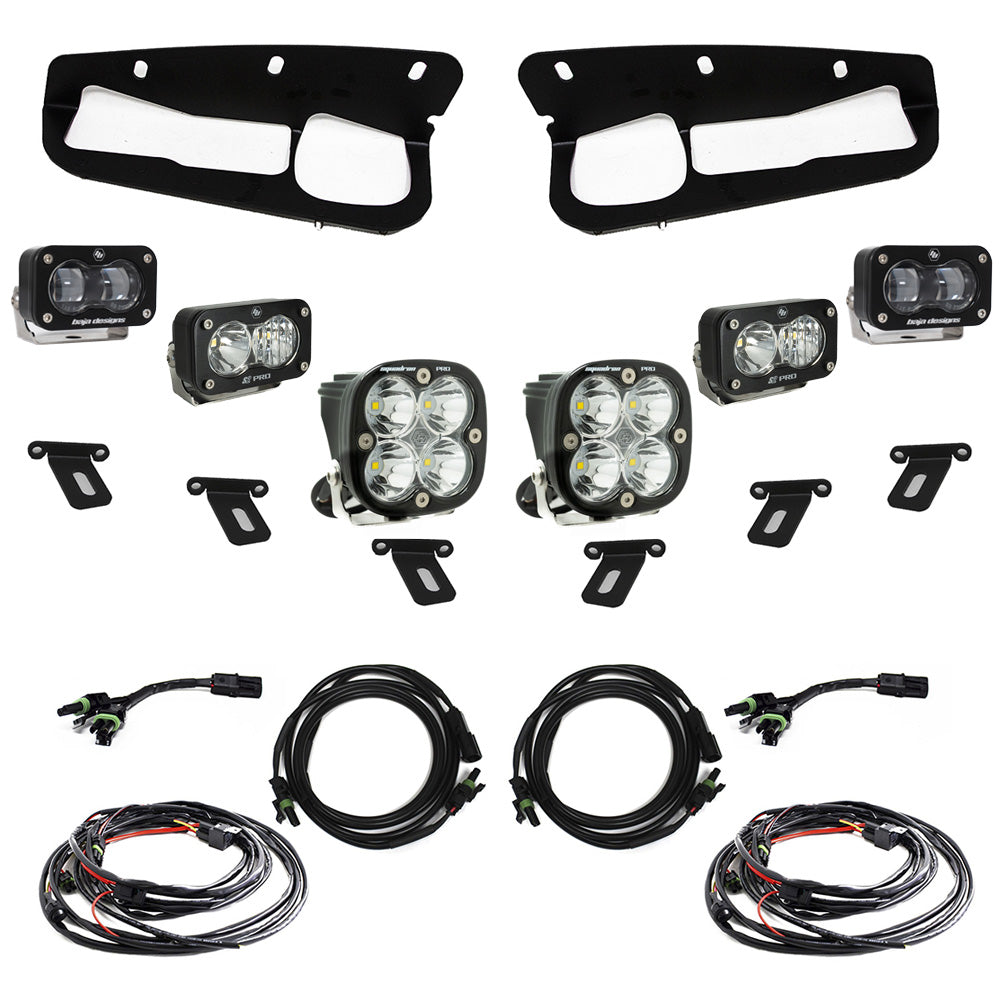 Ford Bronco S2 SAE “Pro” Fog Pocket Light Kit - Ford 2021-On Bronco; Steel Bumper
