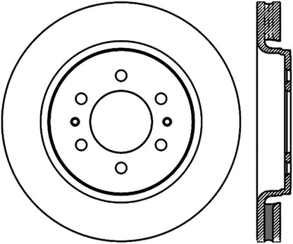 StopTech Slotted Sport Brake Cryo Rotor 07-12 Ford Expedition
